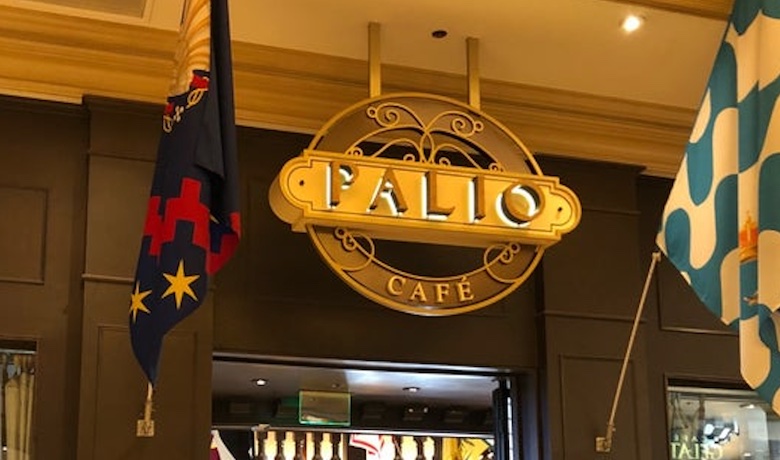 A screenshot of Palio Cafe restaurant in the Bellagio Hotel and Casino Las Vegas.