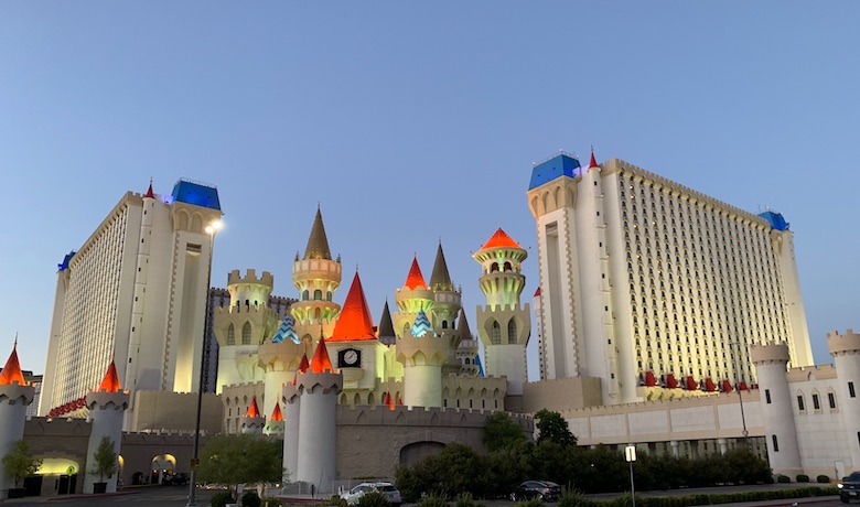 The Excalibur Hotel and Casino in Las Vegas Nevada.