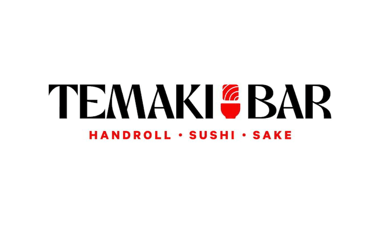 A screenshot of the Temaki Bar logo. A restaurant in the food court at the Aria Hotel and Casino Las Vegas.