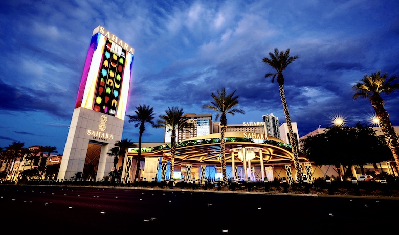 The Sahara Hotel and Casino in Las Vegas Nevada.