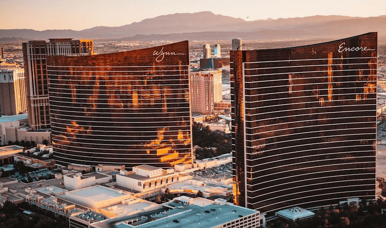 The Wynn and Encore Hotels and Casinos in Las Vegas Nevada.