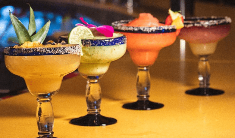 A screenshot of cocktails from Diablo's Cantina Restaurant in the Mirage Hotel and Casino Las Vegas.
