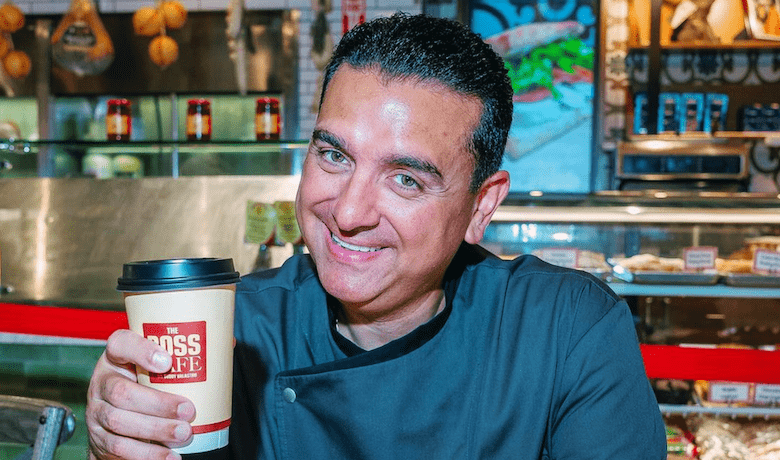 A screenshot of celebrity chef Buddy Valastro.