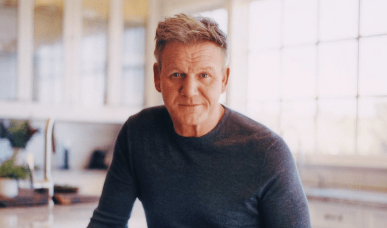 A screenshot of celebrity chef Gordon Ramsay.